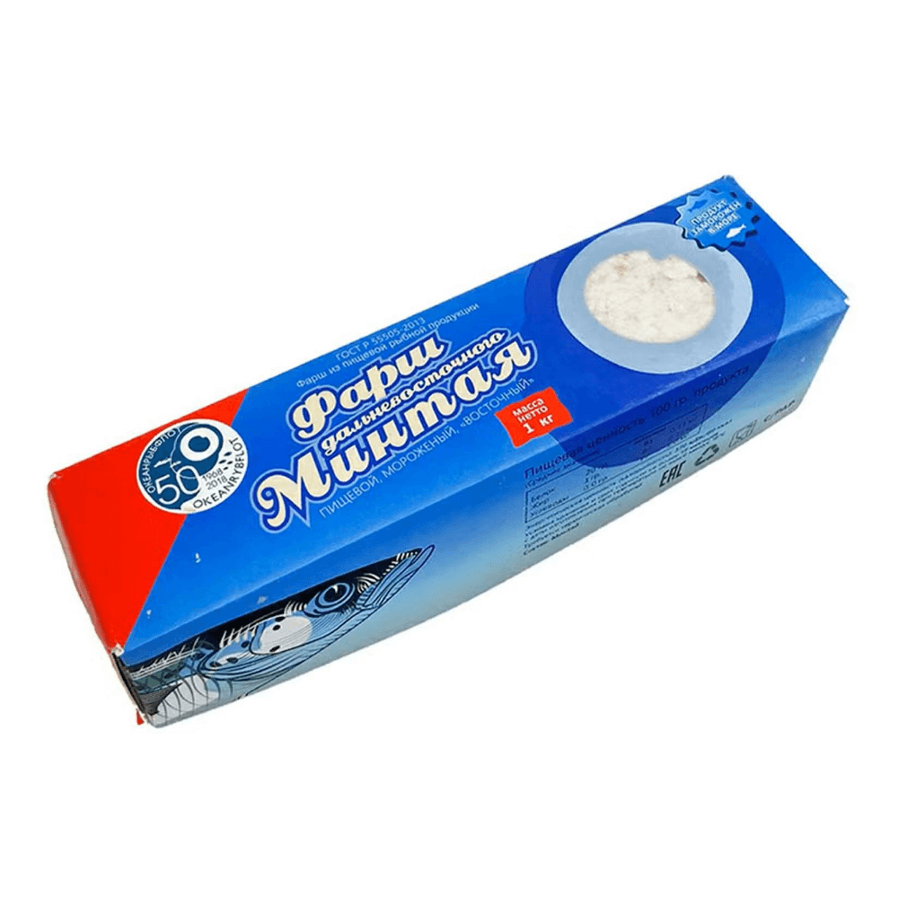 Минтай, фарш свежемороженый, «Океанрыбфлот», 1 кг