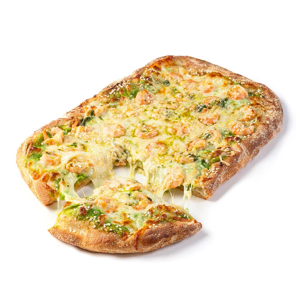 Пицца римская "Васаби, сгущенка и креветки", "Аврора+", 490 г