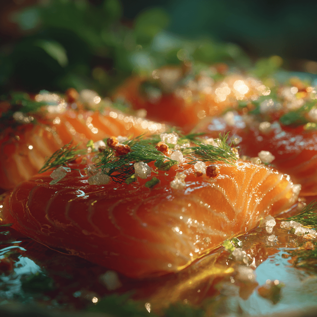 Сочная и нежная малосольная кета