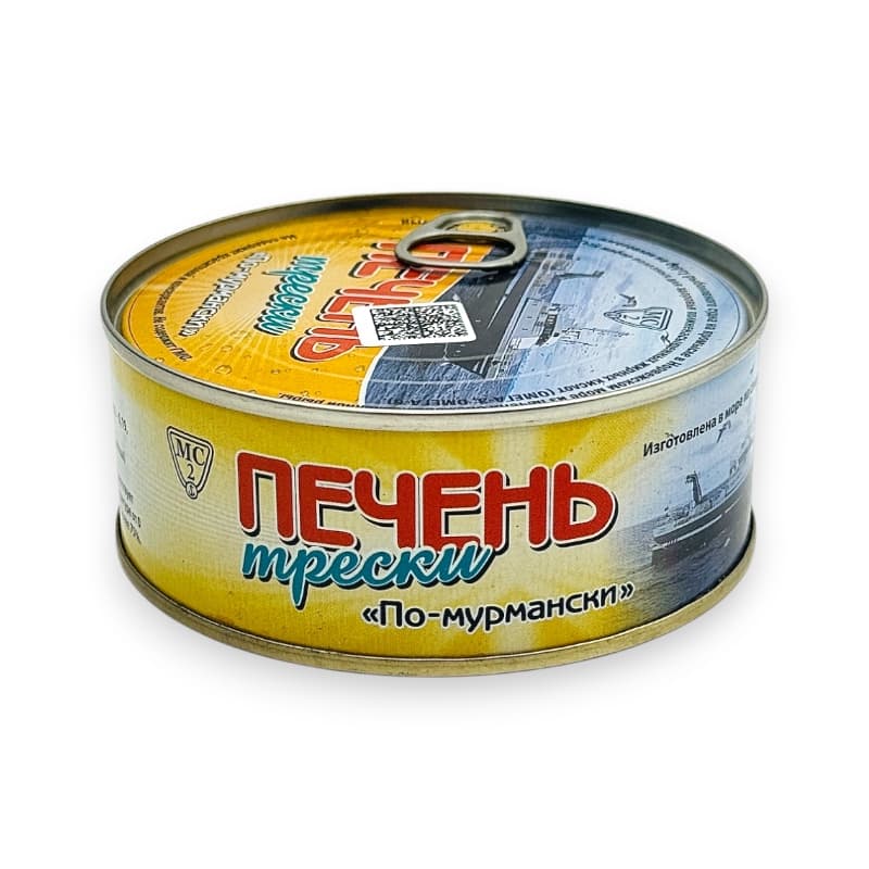 Печень трески по-мурмански, "МС", 230г