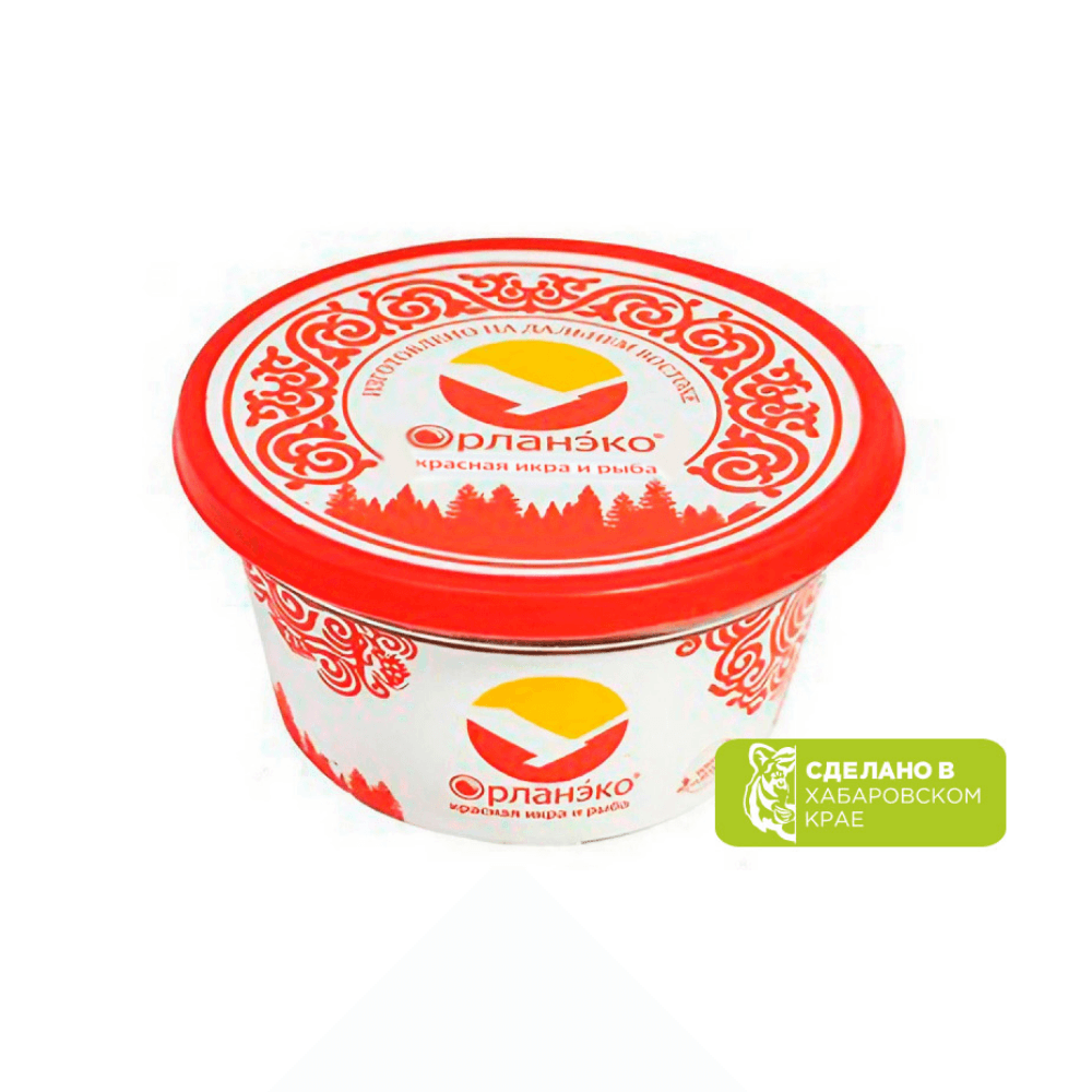 Красная икра лососевая зернистая (Кета), «Орланэко», 90 г. Путина 2025
