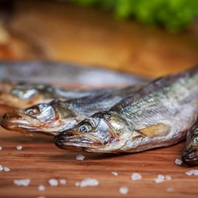 Готовим вяленую корюшку по-сахалински, в солевом растворе