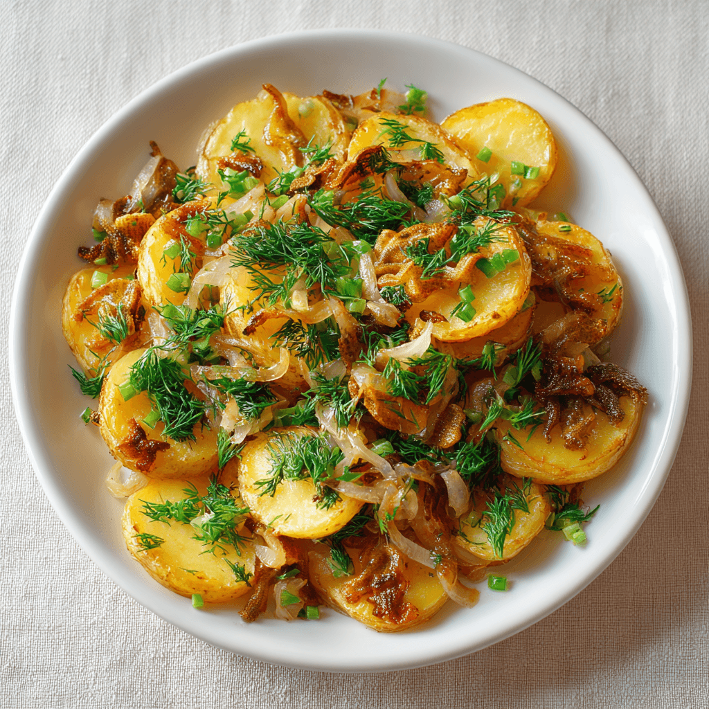 Жареная картошка с кукумарией
