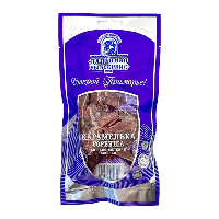 Дикий лосось горбуша сушено-вяленая «Карамелька», кусочки, «Дальпико-Рыбсервис», 50 г