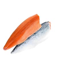 Семга атлантическая, филе на коже свежемороженое, ~0,9 кг