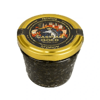 Черная икра осетровая зернистая «Золото Каспия» Астрахань Premium, 100 г