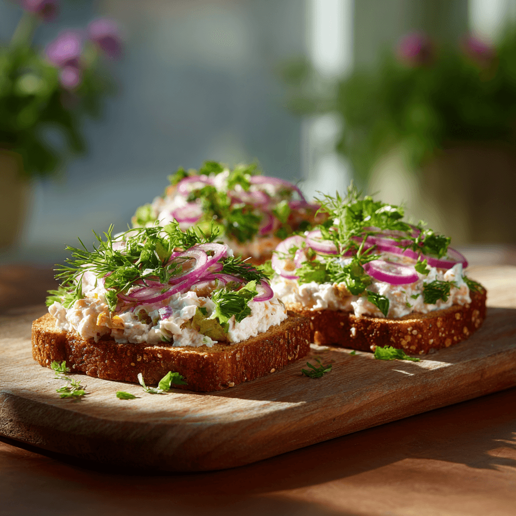 Форшмак из сельди с зеленым яблоком