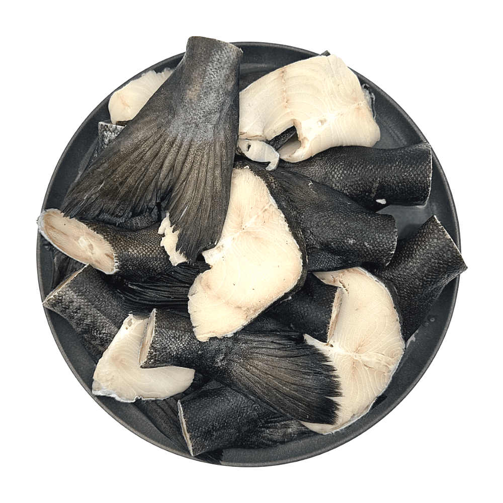 Черная треска (угольная), рыбный набор для ухи, 1 кг