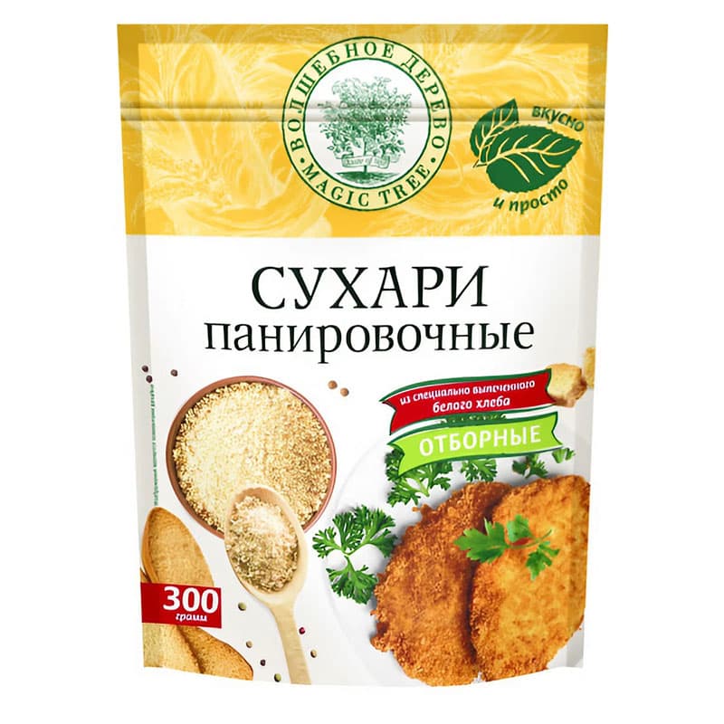 Панировочные сухари «Волшебное Дерево», 300 г