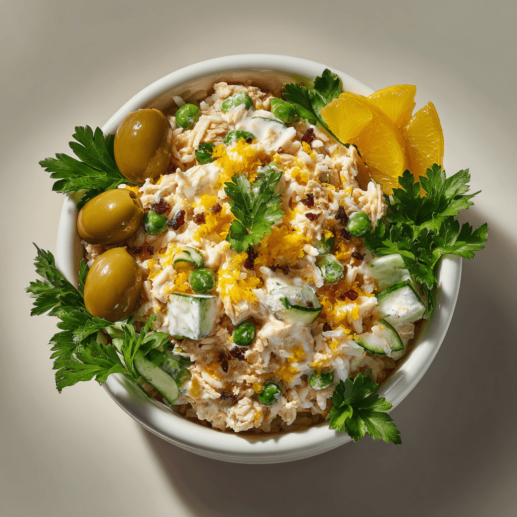 Салат из печени трески