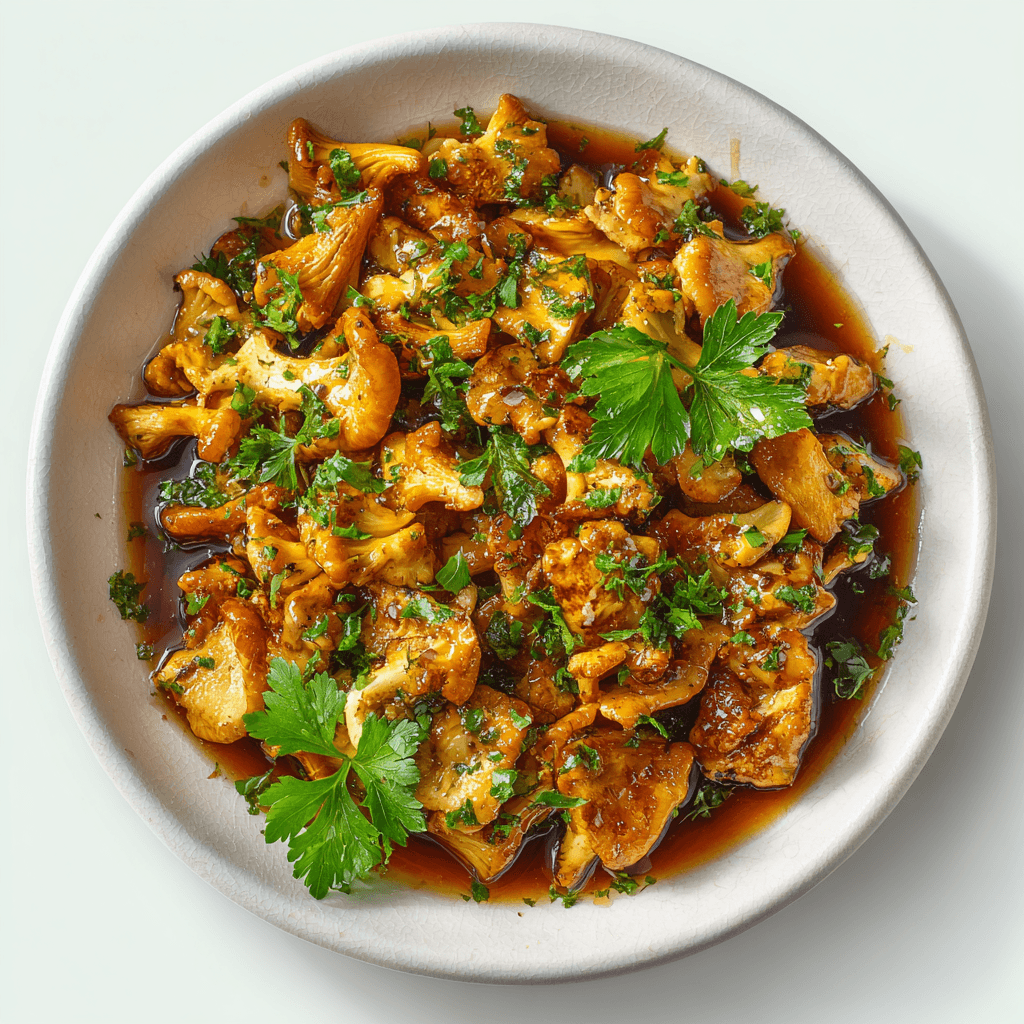 Рапаны жаренные с вешенками и луком