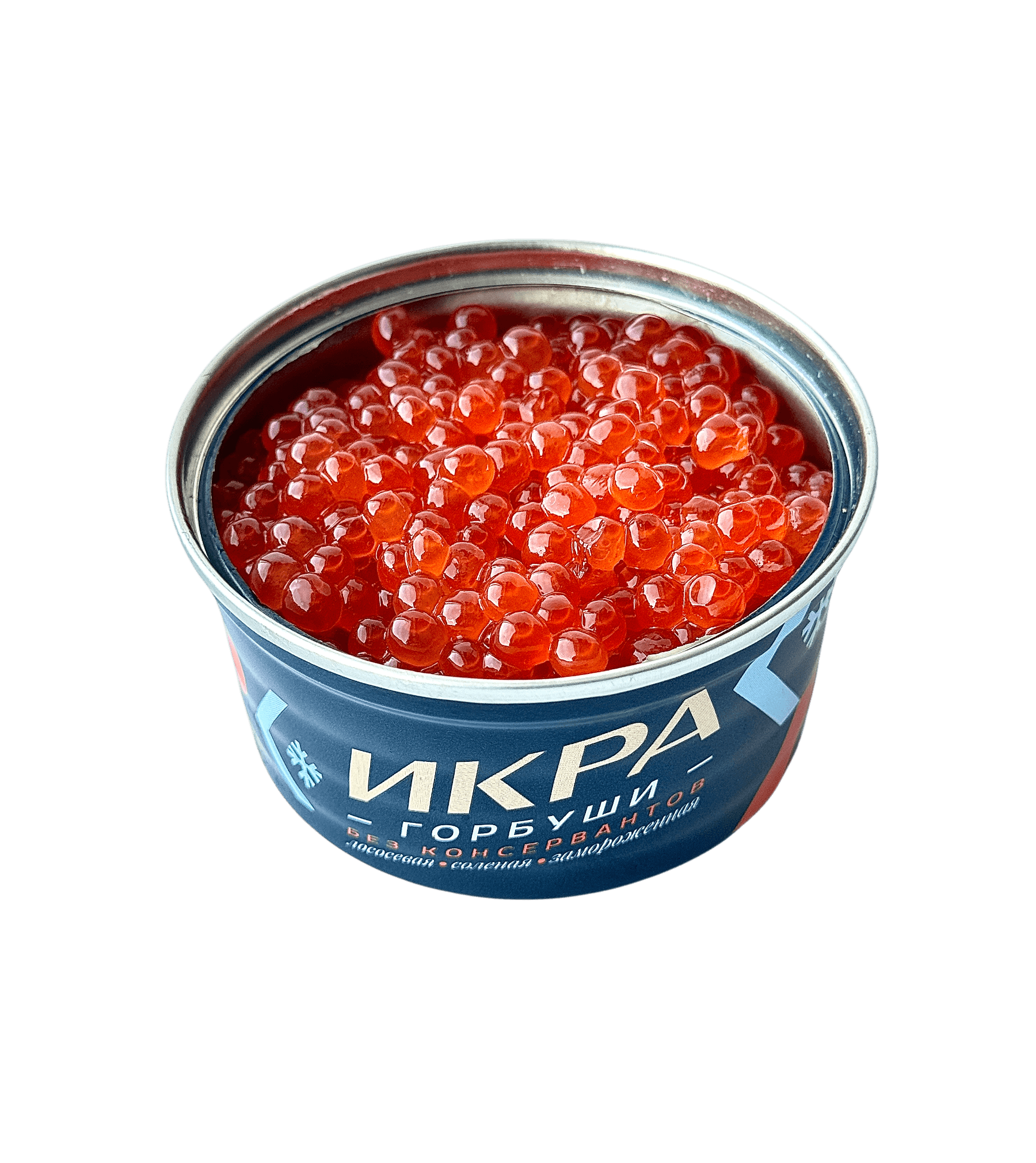 Красная икра лососевая зернистая (Горбуша), без консервантов, "Укинский лиман", ж/б 125 г. Путина 2025