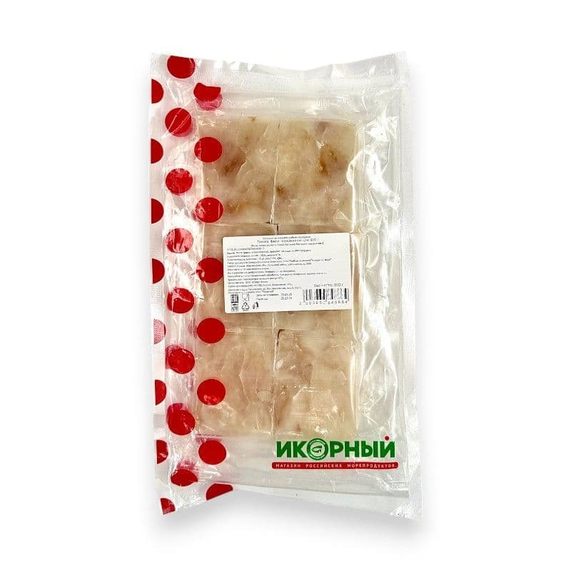 Треска, филе порционное, свежемороженое, "ИКОРНЫЙ", 600 г