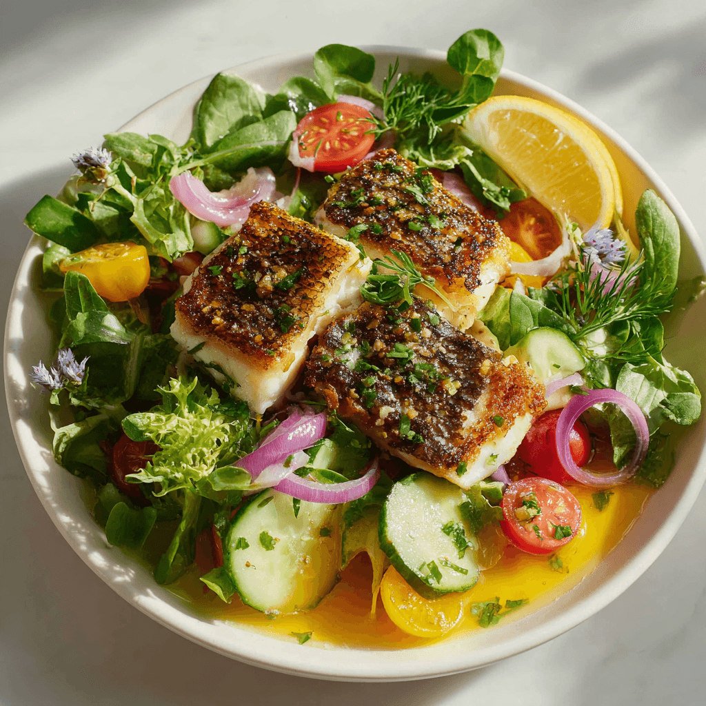 Сибас, запеченный в соли