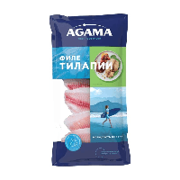 Тилапия, филе свежемороженое, "Agama", 400 г