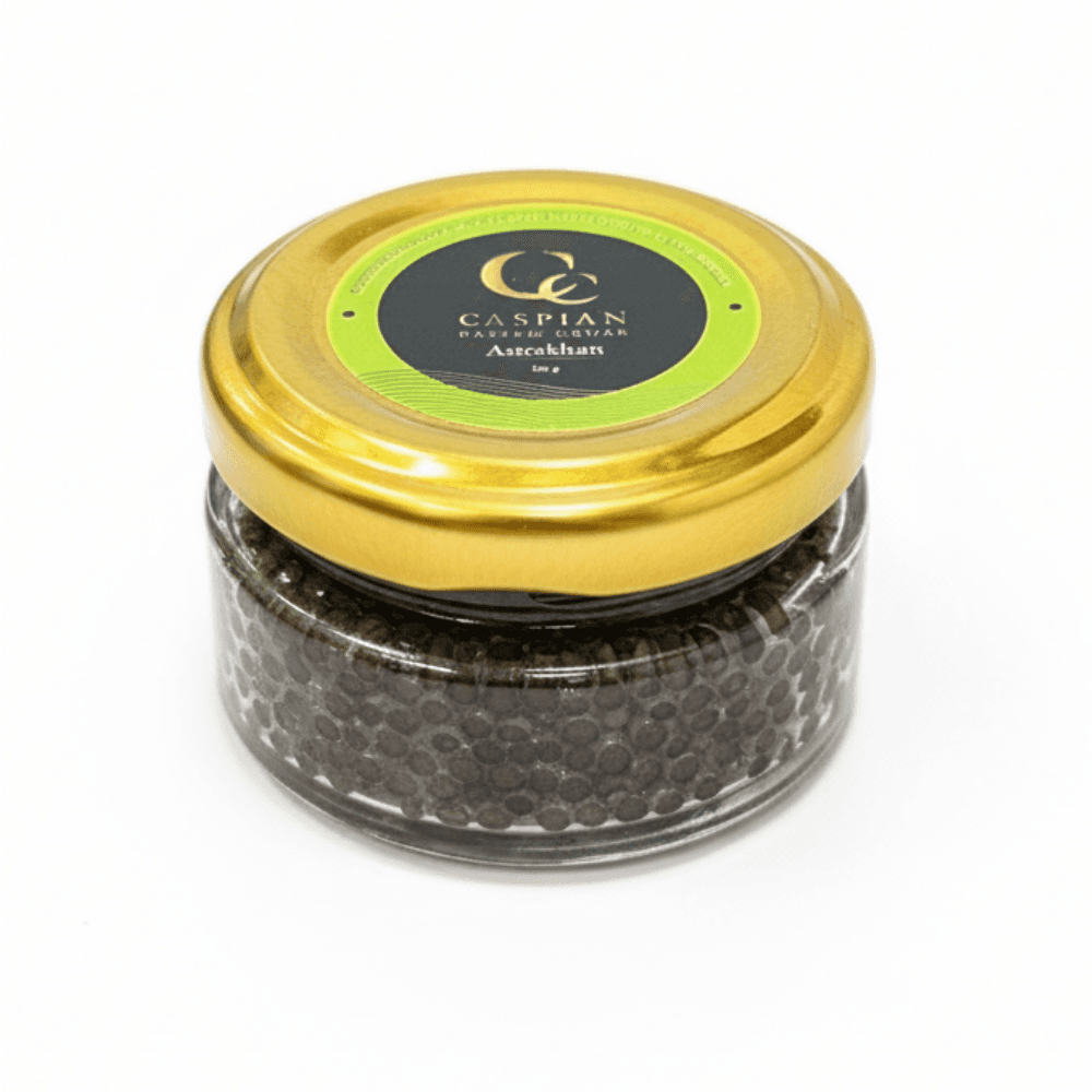 Черная икра осетровая зернистая, "Каспийский Икорный Дом", 25 г