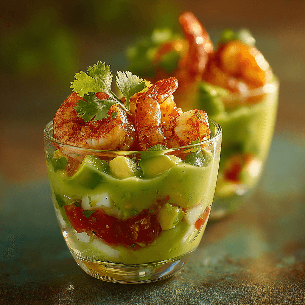 Салат-коктейль с креветками