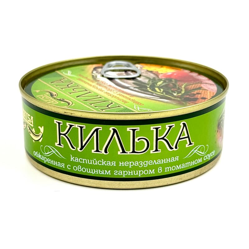 Килька обжаренная c овощным гарниром в томатном соусе, Laatsa, 240 г