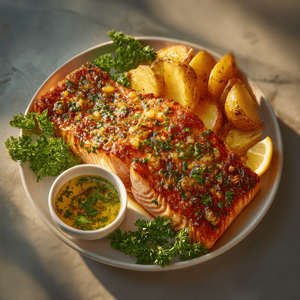 Горбуша запеченная в фольге