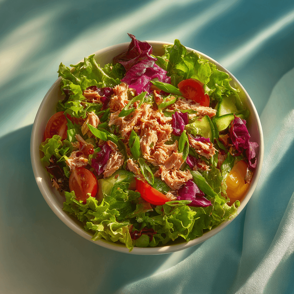 Салат из консервированного тунца