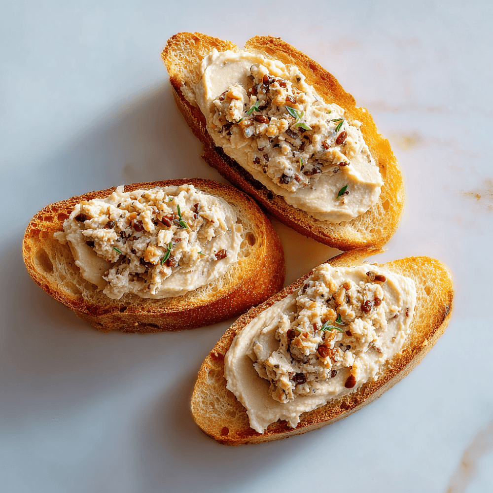 Рыбный паштет из вареной скумбрии для брускетт, бутербродов и тостов