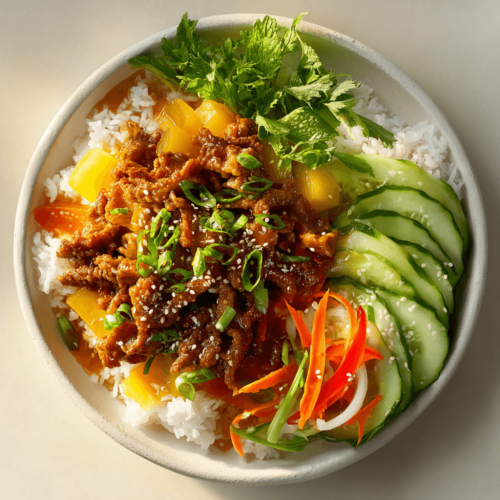 Кукумария жареная с мясом по-восточному