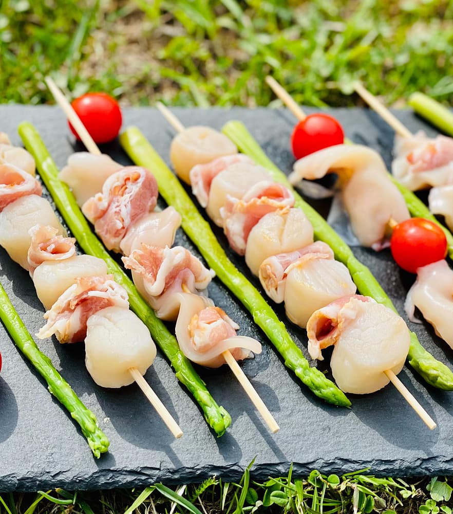 Гребешок завернутый в бекон