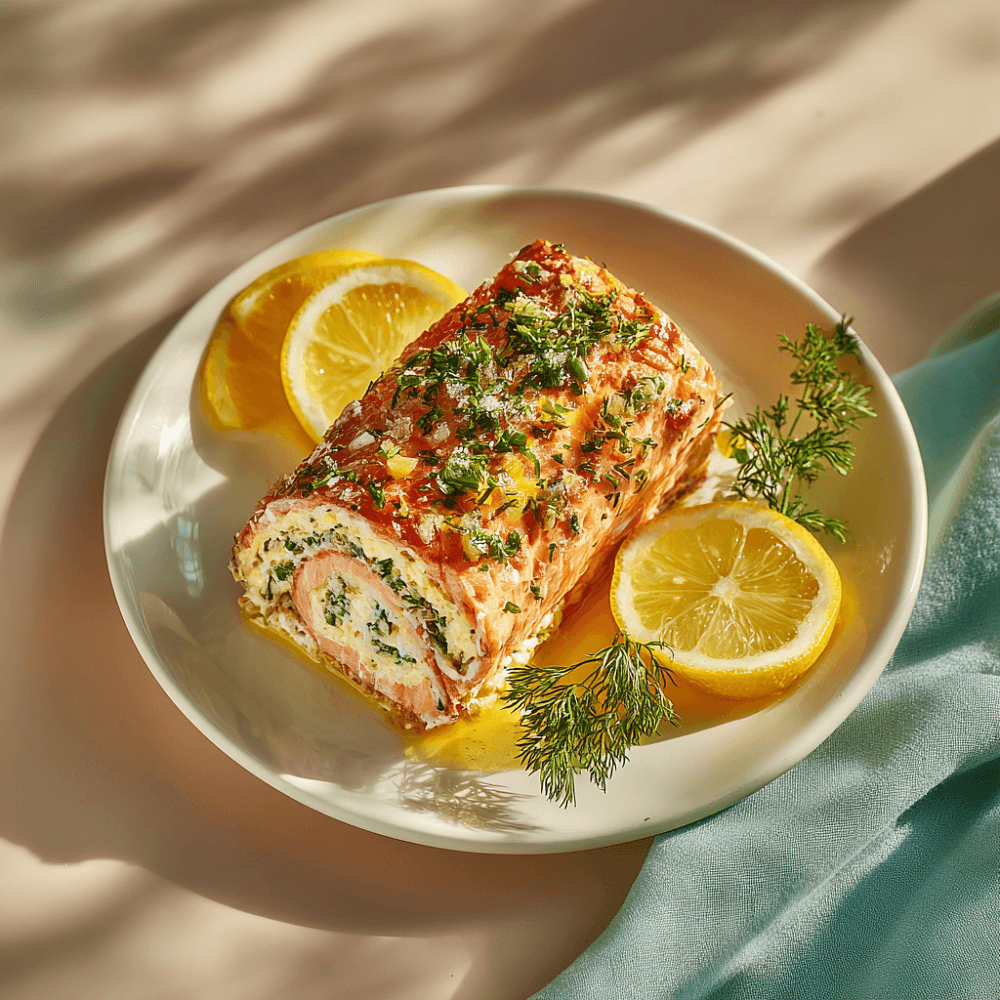 Рулет из лосося