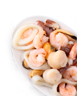 Замороженные морепродукты