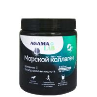 Коллаген морской + Гиалуроновая кислота + Витамин С, Agama Lab, 5000 мг (150 г)