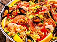 Паэлья: рецепт классический с морепродуктами