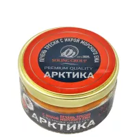 Печень трески с икрой морского ежа «Арктика», 40 г