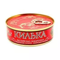 Килька обжаренная в томатном соусе, Laatsa, 240 г