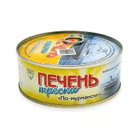 Печень трески по-мурмански, "МС", 230г